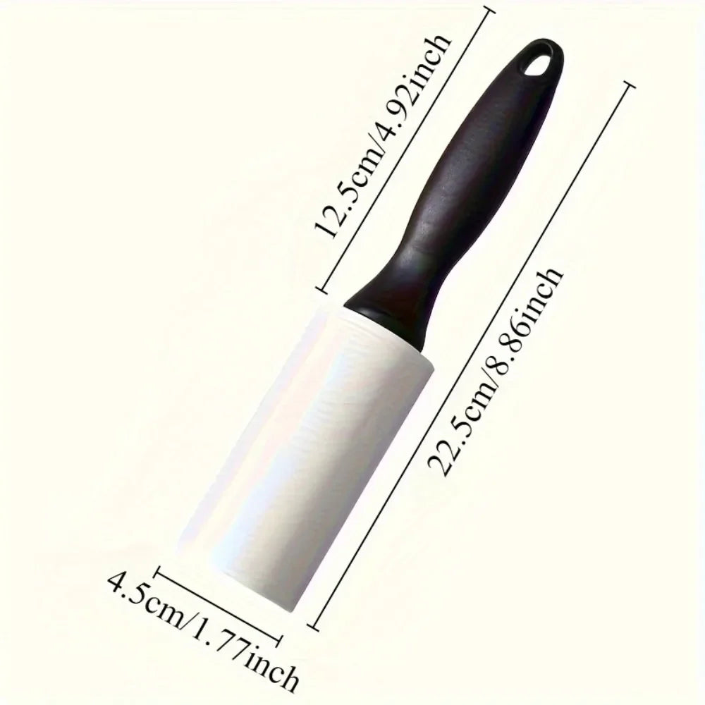 Reusable Lint Roller for Pet Hair - Sticky Adhesive Dust Remover for