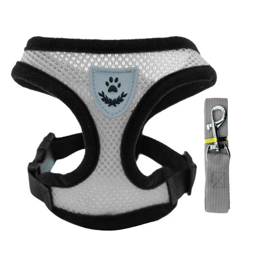 Hot summer small dog pet chest and back breathable dog chest and back