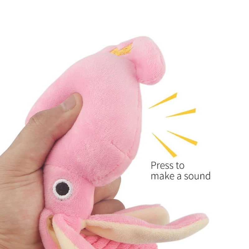 Supet Pet Octopus Plush Rope Toy Is Bite-resistant, Fun and