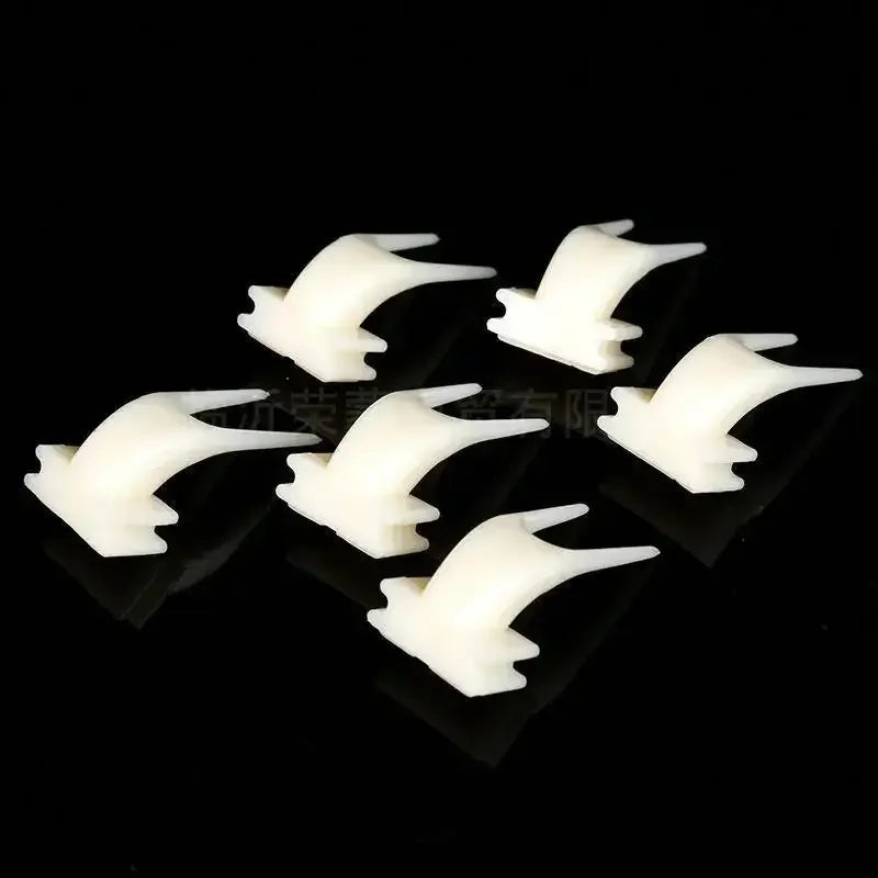 5pcs Durable PP Material Bird Cage Fruit Forks, Parrot Feeding
