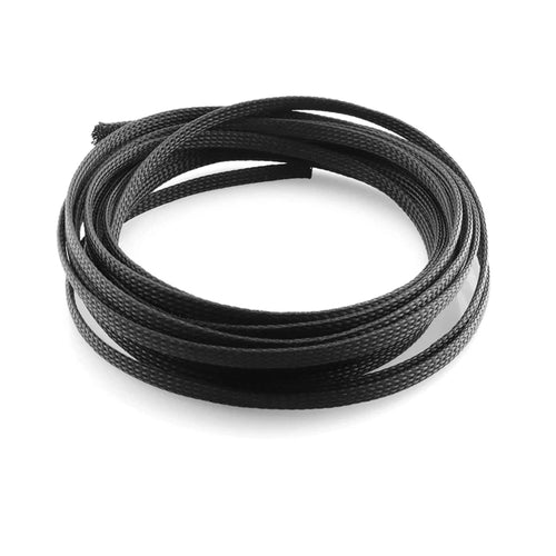 3m/9.85ft PET Expandable Braided Sleeving Flexible Wire Loom Mesh