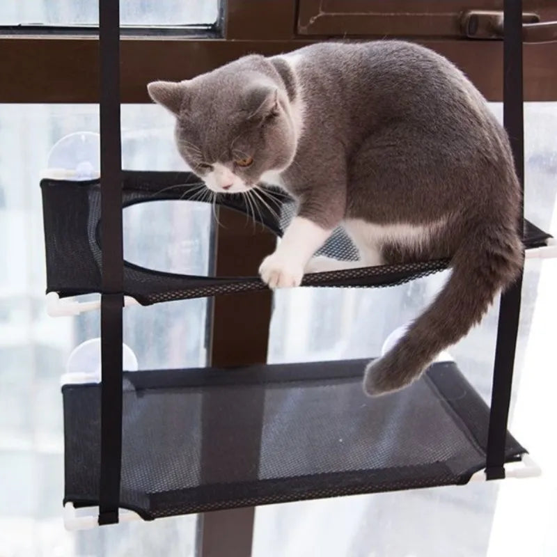 Cat Hammock Window Bed Kitten Sunny Seat Hanging Mount Beds Cat Sofa