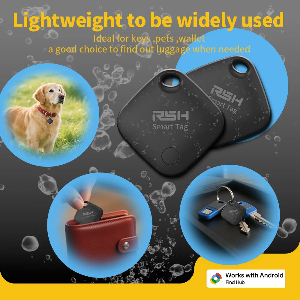 RSH Official Brand 1/ 4PCS GPS Tracker Android Positioning Device Cool