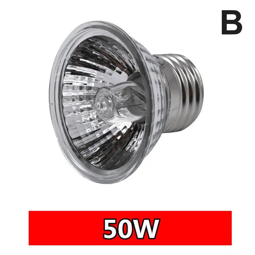 25/50/75W UVA+UVB Reptile Lamp Bulb Turtle Basking UV Light Bulbs