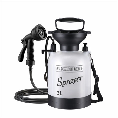 1PCS Outdoor Manual Camping Shower,3/5/8L Multi-functional Shower Pump