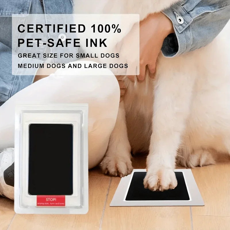 Pet Paw Print Commemorative Ink Pad Dog or Cat Pet Owner Keepsake DIY