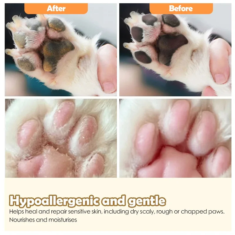 Pet Paw Moisturizing Natural Cream Dog Cat Paw Wax Protects From