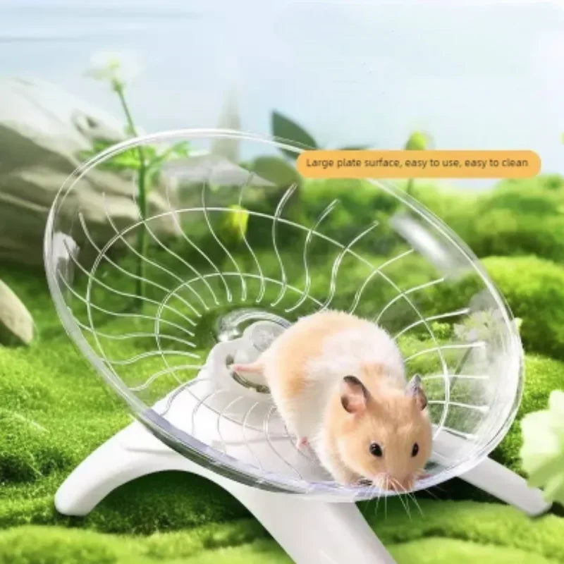 1PC Silent Flying Saucer Exercise Wheel Small Pet Wheel Ideal Running