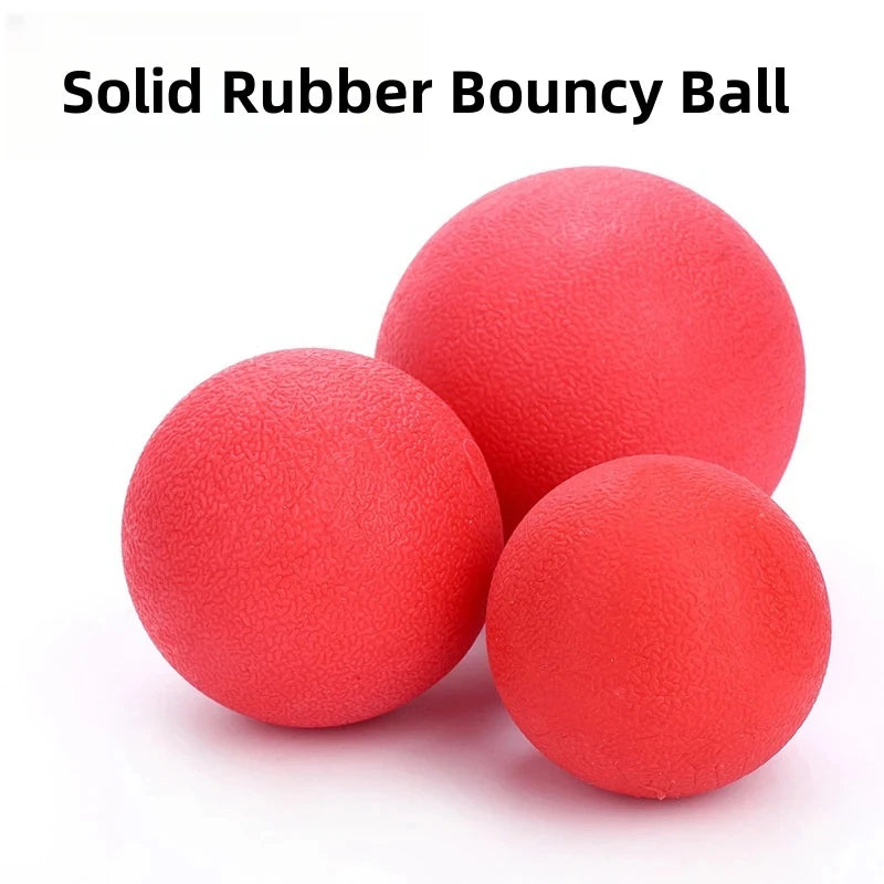 Indestructible Solid Rubber Ball Pet Dog Toy Training Chew Play Fetch
