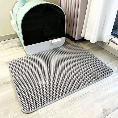 Large size Cat Litter Mat Eva Double Layer Waterproof Cat Litter Mat