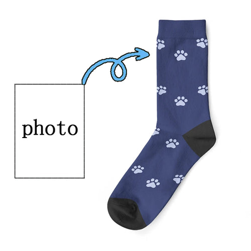 Custom Socks Cat 3D Print Men/Women Socks Casual Funny Novelty DIY