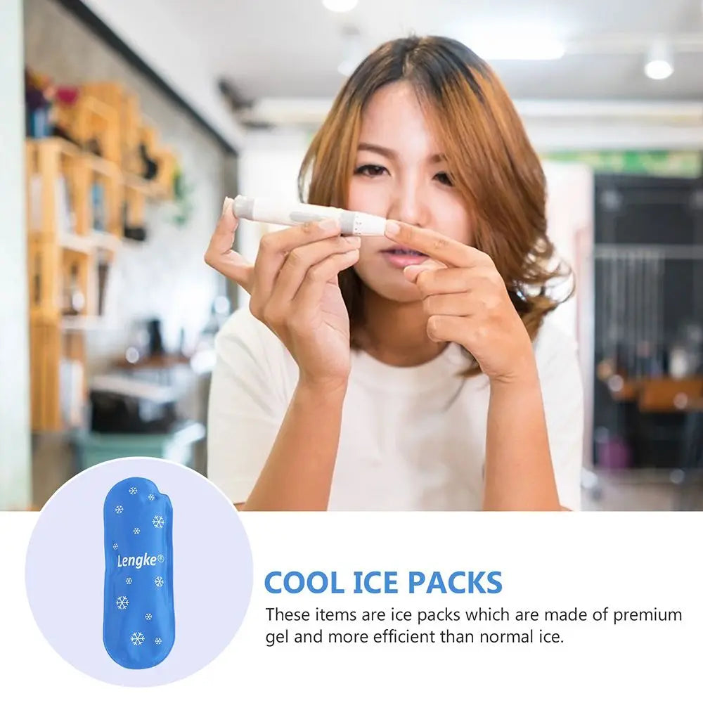 3pcs Diabetic Insulin Cooling Bag Cold Gel Ice Pack Protector Pill