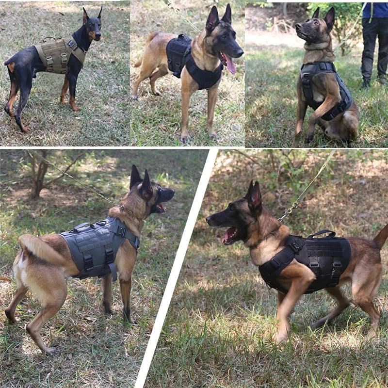 K9 Tactical Military Vest Pet German Shepherd Golden Retriever