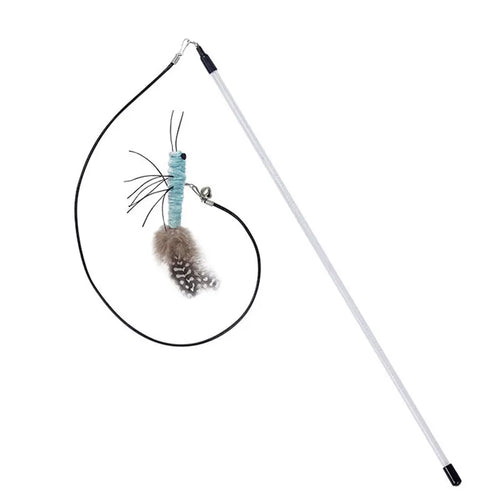 Dr.DC Teasing Cat Stick Head with or without Wire Stick Dragonfly