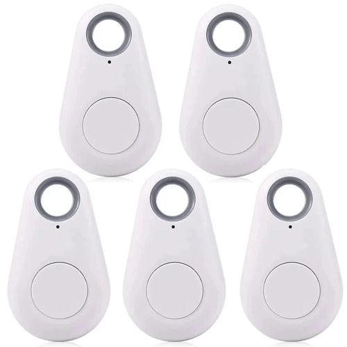 1-5pcs Mini GPS Tracker Bluetooth Tracker AntiLost Device Round Pet