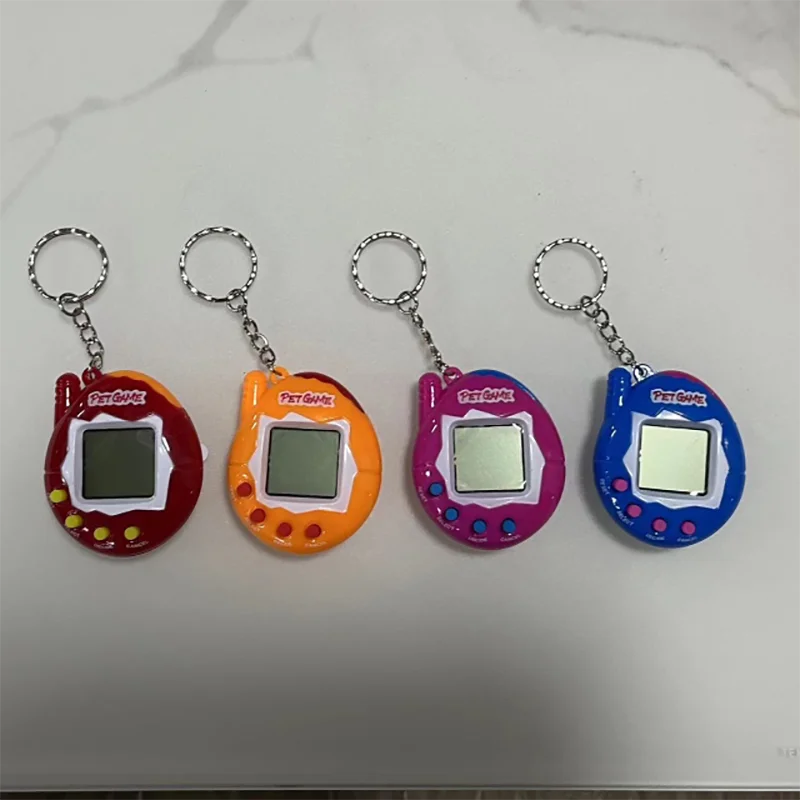 1PC Transparent Electronic Pets Tamagotchi Nostalgic 168 Pets In One