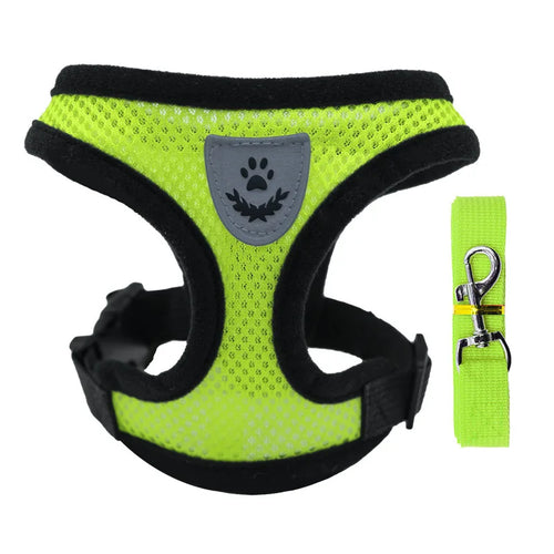 Hot summer small dog pet chest and back breathable dog chest and back