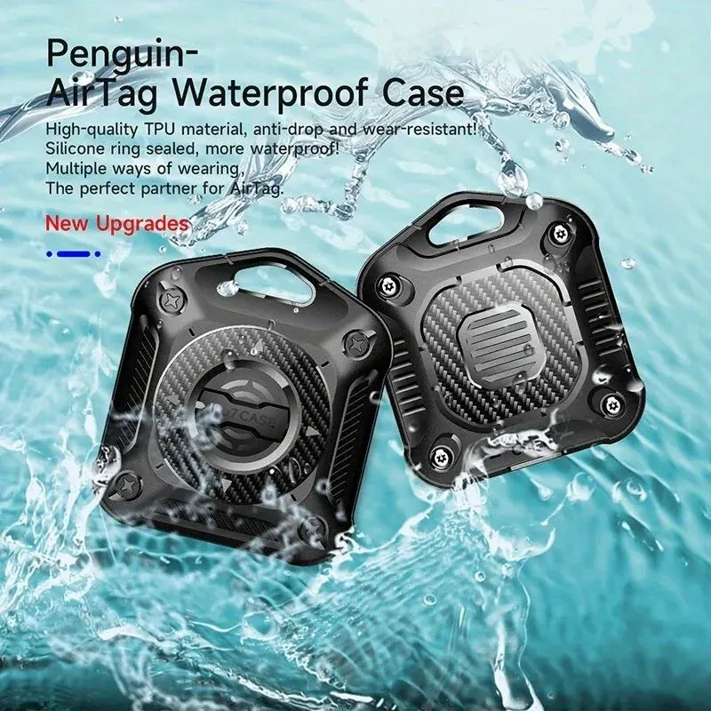 Case for AirTag Cover Ip7 True Waterproof Soft Rubber TPU Pet