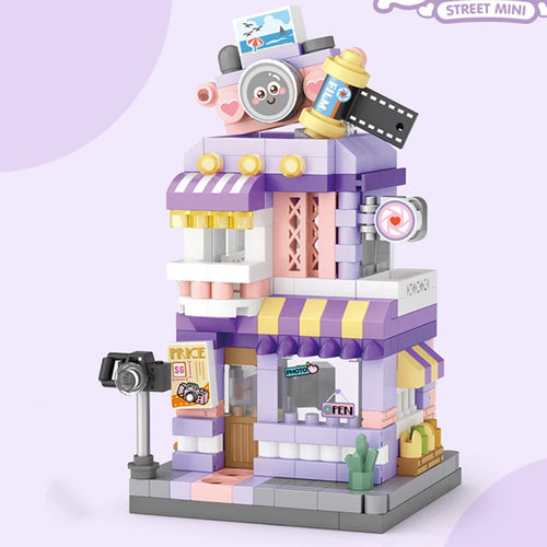 NEW Panda Pet Coffee Ice Cream Flower Shop Store Street View Food