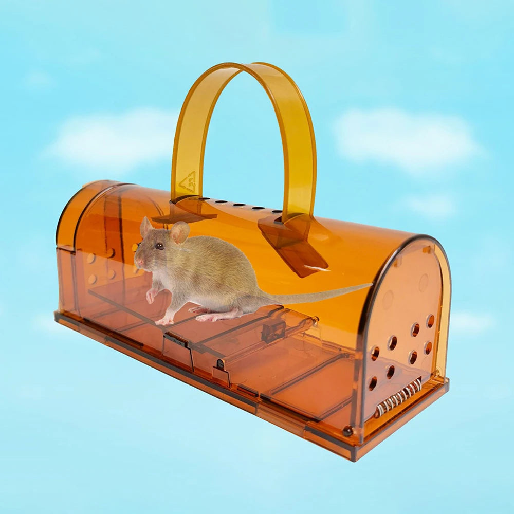 Home Garden Plastic Mousetrap, Mouse Cage, Reusable Mouse Rodent