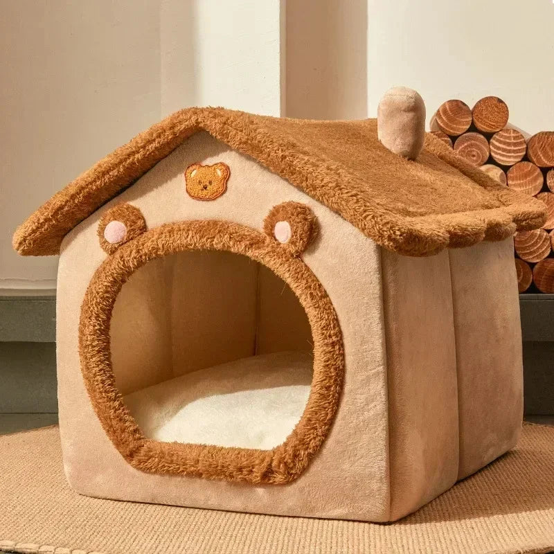 Folding houses for small and medium sized dogs and cats, mattresses,