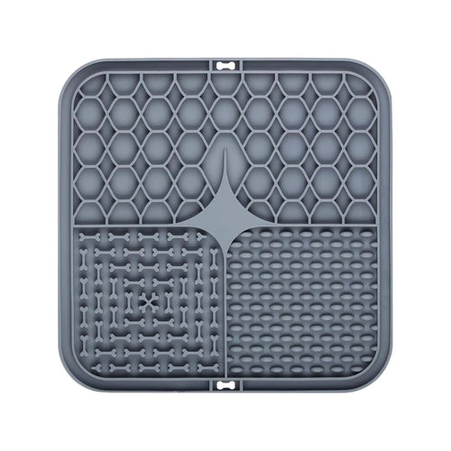Pet Lick Silicone Mat for Dogs Pet Slow Food Plate Dog Bathing