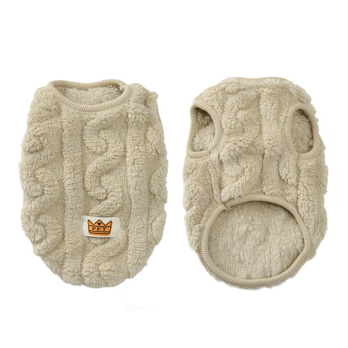 Cute Warm Cat Clothes Autumn Winter Fleece Sweater For Small Cats Dog