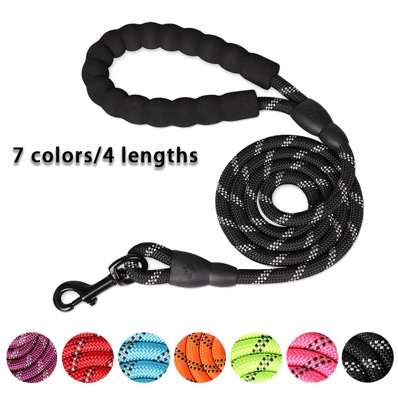 150/200/300cm Strong Dog Pet Leash Reflective Leash Large Small Dog