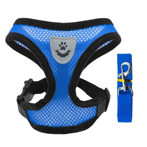 Hot summer small dog pet chest and back breathable dog chest and back