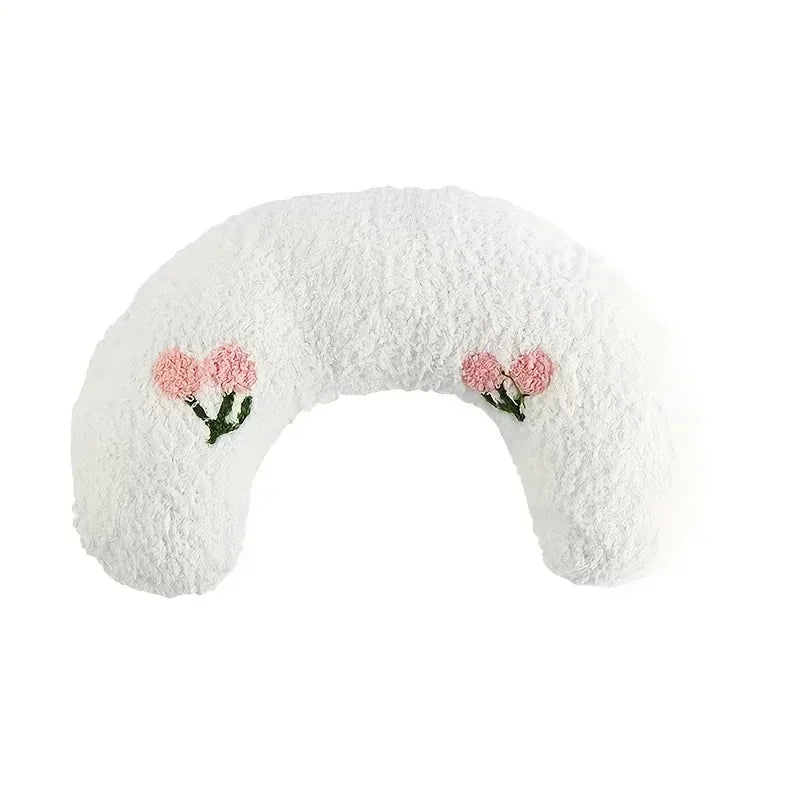 Fair Little Pillow for Cats Ultra Soft Fluffy Pet Calming Toy Half