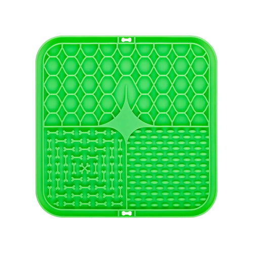 Pet Lick Silicone Mat for Dogs Pet Slow Food Plate Dog Bathing