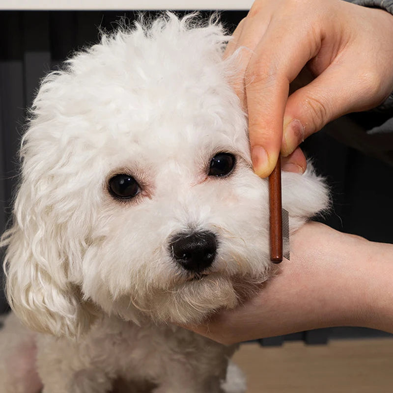 Pet Woodiness Facial Cleaning Comb Removes Tear Stains Eye-poop Comb