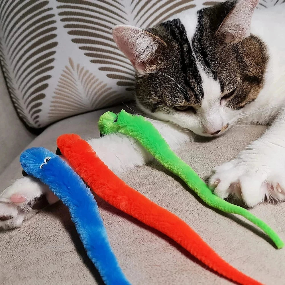 Replace Plush Cat Toy Accessories Worms Replacement Head Funny Cat