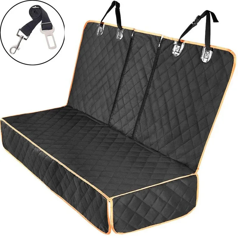 Car Dog Seat Cover for Back Seat Waterproof Auto Rear Pet Seat