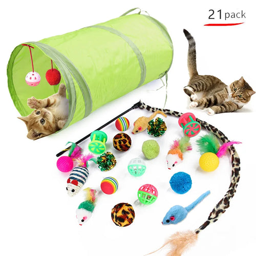Kitten Toys Variety Pack-Pet Cat Toys Combination Set Cat Toy Funny