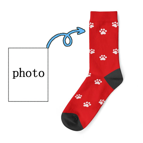 Custom Socks Cat 3D Print Men/Women Socks Casual Funny Novelty DIY