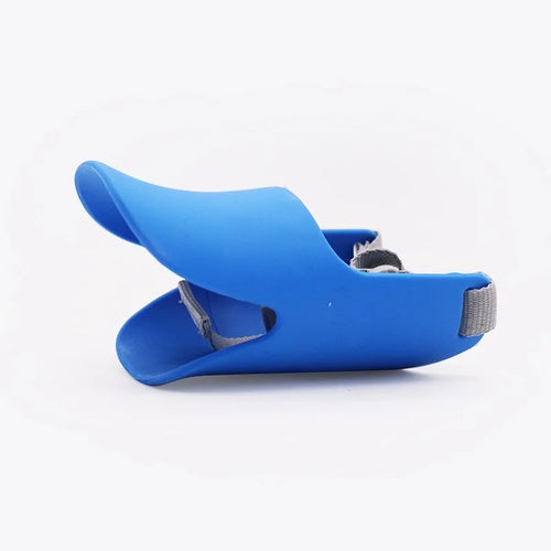 Dogf Bite Duck Mouth Shape Dog Mouth Cover Silicone Biteproof Pet
