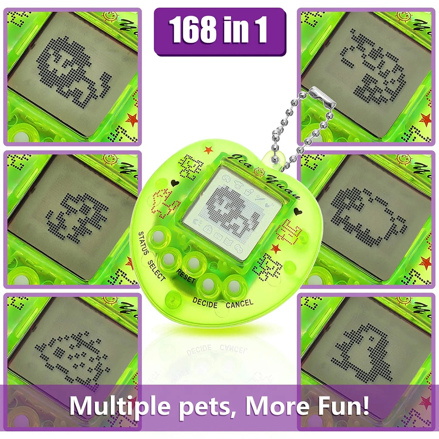 Kids Electronic Pets Game Tamagotchi Handheld Game Console Toy in