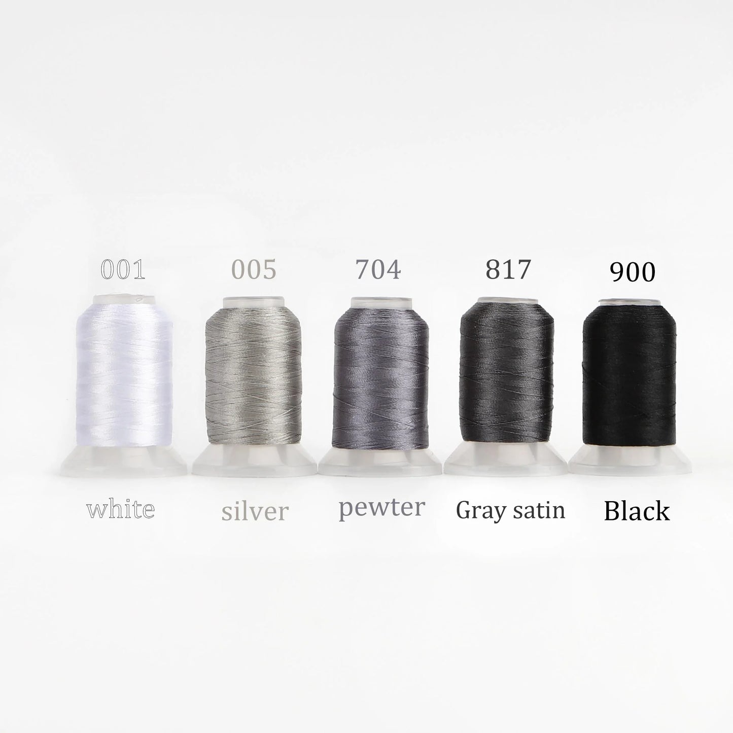 4/5 Brother Colors Set Premium Polyester Embroidery Thread 500 Meters