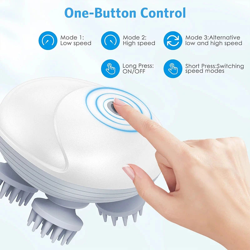 Deep Scalp Massager Head Cleaning Massager Also Suitable for Pets
