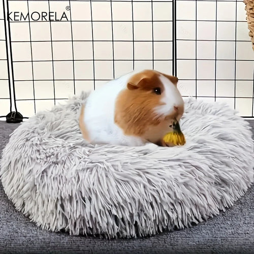 1PCS Ultra-Soft Plush Pet Nest Cozy Warm Hamster Sleeping Bed Non-Slip