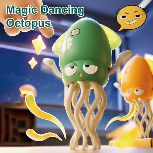 1Pc funny Dancing Octopus toy Crawling Auto-sensing Avoiding Obstacles