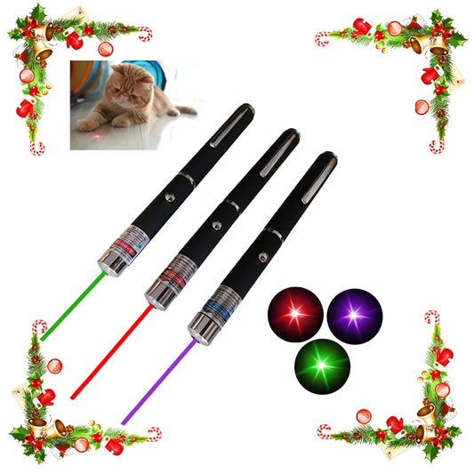 2 in 1 Mini Laser Pointer for Pets and Cats, Portable LED Pet Training