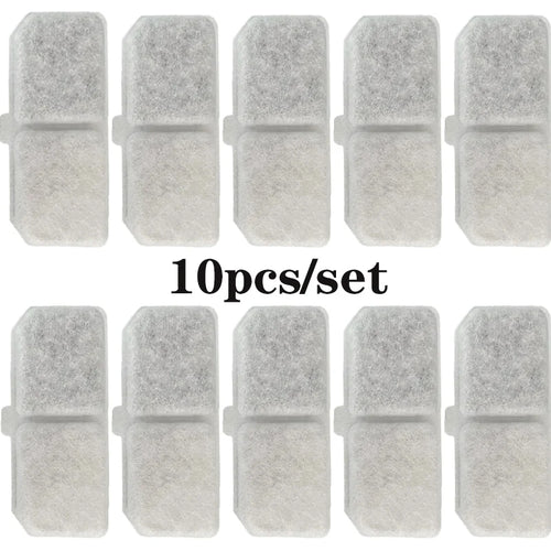 10/5PCS Cat Water Fountain Replacement Filter Elements Pet Drinking