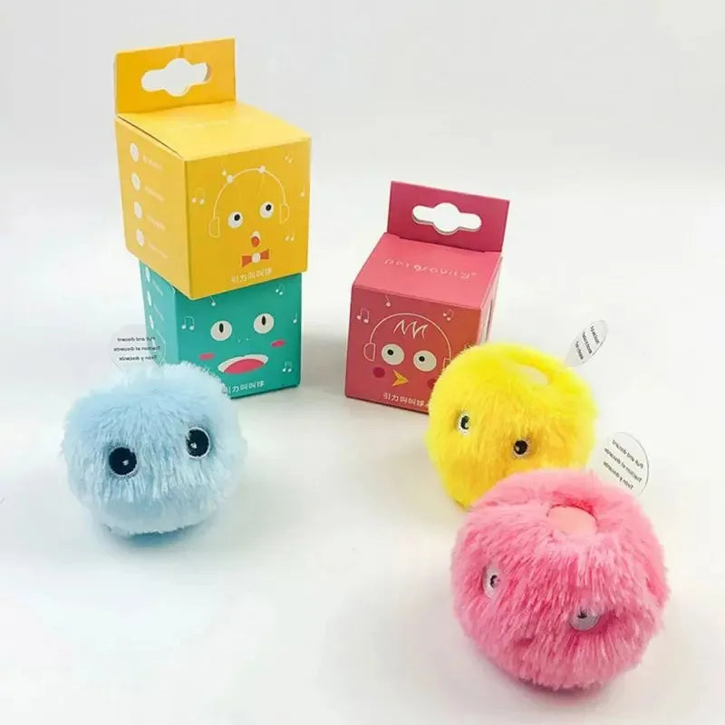 Cat Toys Balls Sound Frogs Birds Chirping Crickets EVA Balls Rolling