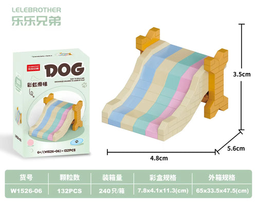 Hot Selling Particle Assembly Building Blocks Pet Cat Dog Assembly