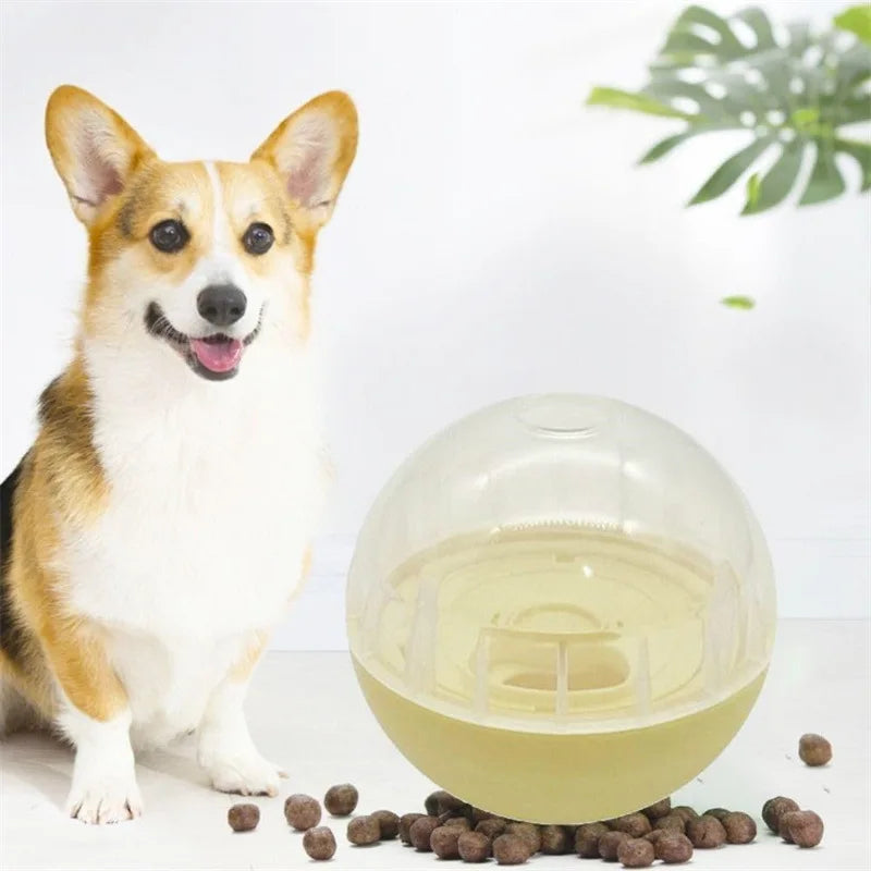 Pet Interactive Dog Cat Toys Leakage Food Balls Adjustable Anti Choke