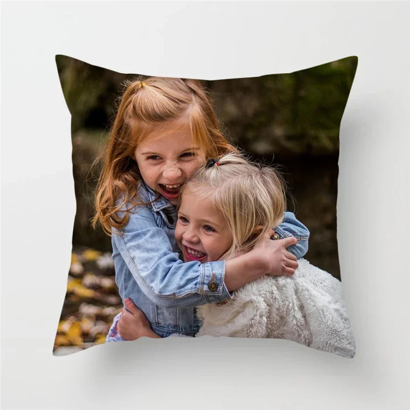 MIAOTU Custom Cushion Cover DIY Customized Throw Pillow Home