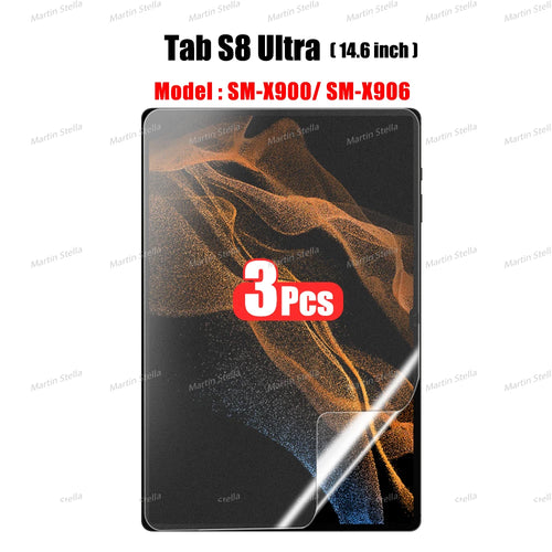 3Pcs Paper Feel Like Screen Protector for Samsung Galaxy Tab S7 S8 S9