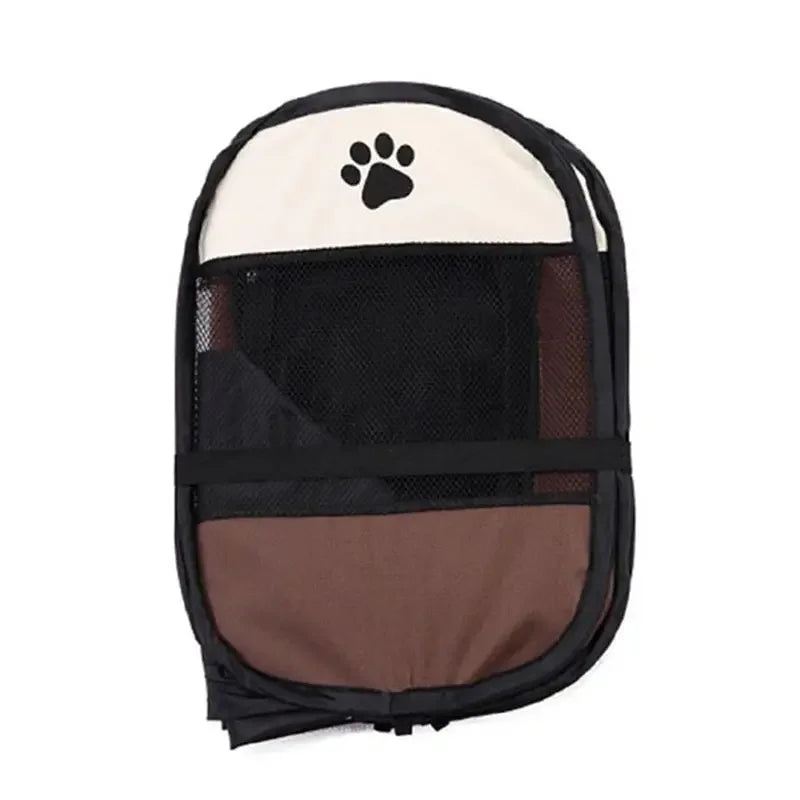 Portable Foldable Pet Tent Kennel Octagonal Fence Puppy Shelter Easy